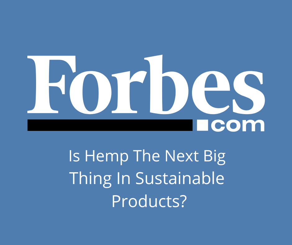 Forbes Science Touts Hemp Bricks